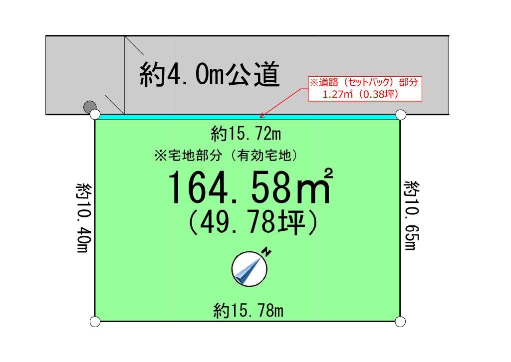 敷地図（三山）